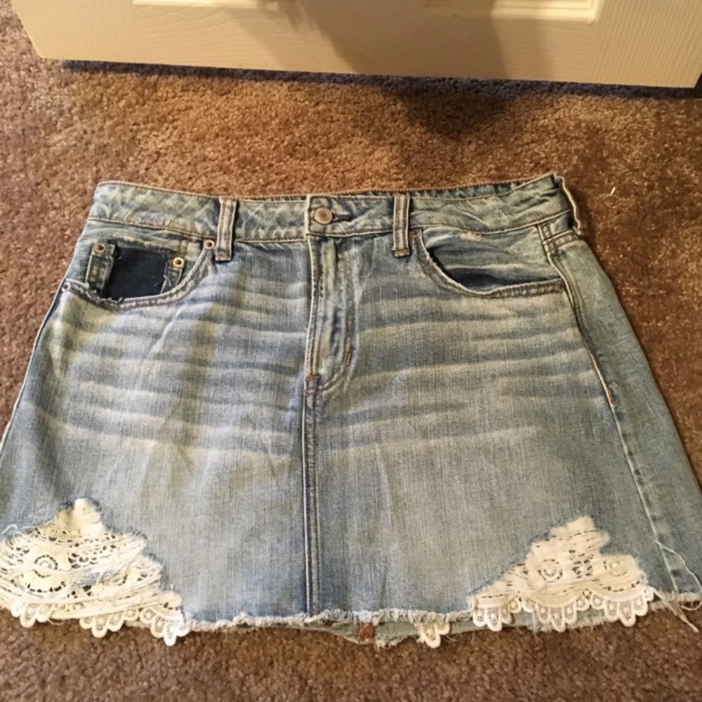 American Eagle Jean Skirt
